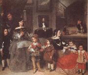 VELAZQUEZ, Diego Rodriguez de Silva y Artistic  family oil